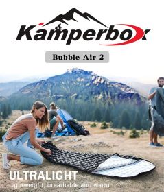 Kamperbox Down Sleeping Bag, camping 3 Season Ultralight Sleeping Bags, Lightweight Sleeping Bag Bubble Air 2
