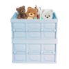 Collapsible Storage Bins With Dustproof Lid Waterproof Interior Bag Handle Stackable Storage Box Container Utility Organizer Crate For Camping Fishing