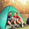 Pop Up Beach Tent Sunshade Shelter Anti-UV Automatic Waterproof Tent Canopy for 2/3 Man w/ Net Window Storage Bag