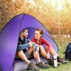 Pop Up Beach Tent Sunshade Shelter Anti-UV Automatic Waterproof Tent Canopy for 2/3 Man w/ Net Window Storage Bag
