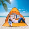 Pop Up Beach Tent Sunshade Shelter Anti-UV Automatic Waterproof Tent Canopy for 2/3 Man w/ Net Window Storage Bag