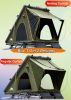 Explorer Rooftop Tent Hardshell with Luggage Racks & Replaceable Netting Rain Curtains, Truck Bed Tent for Camping