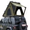 Explorer Rooftop Tent Hardshell with Luggage Racks & Replaceable Netting Rain Curtains, Truck Bed Tent for Camping