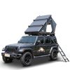 Explorer Rooftop Tent Hardshell with Luggage Racks & Replaceable Netting Rain Curtains, Truck Bed Tent for Camping