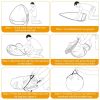 Pop Up Beach Tent Sunshade Shelter Anti-UV Automatic Waterproof Tent Canopy for 2/3 Man w/ Net Window Storage Bag