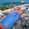 3 People Sleeping Bag for Adult Kids Lightweight Water-Resistant Camping Cotton Liner Cold Warm Weather Indoor Outdoor Use 3 Season with Sack for Spri