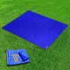 Lightweight Waterproof Floor Mat Mini Folding Beach Mat Outdoor Camping Moisture Proof Picnic Mat